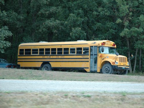 Another big old American school bus. Missouri (2007)