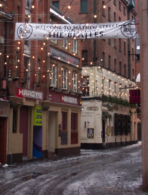 The Cavern district, birthplace of The Beatles, Liverpool (2006)