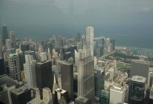 Lots of building of all shapes and sizes. Chicago (2007)