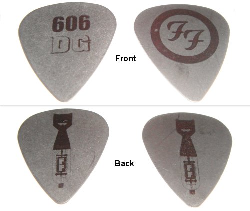 A few guitar plectrums were thrown into the crowd after the show. My brother and the girlfriend were lucky enough to get one each. They're currently going for £80+ each on ebay! But they won't be selling theirs! Nottingham (2007)