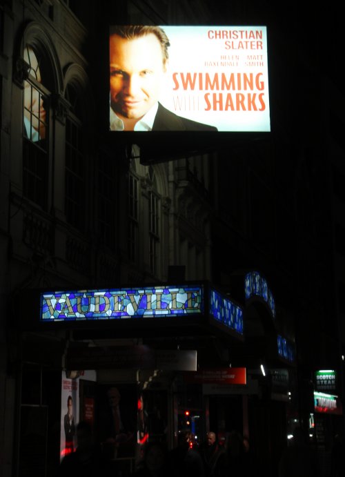 The Vaudeville theatre where we saw the play. It was just off Convent Garden. London (2007)