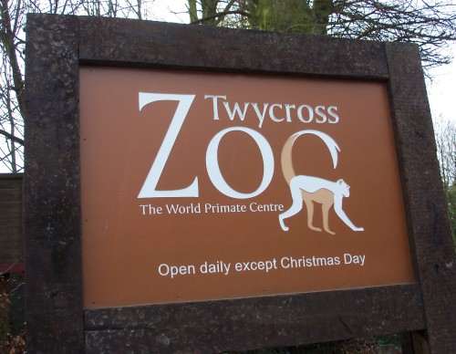 A great place, unless you like to look at monkeys on Christmas day, Twycross Zoo (2006)