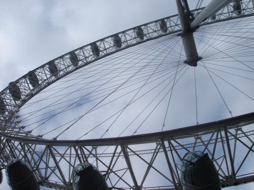 The London Eye from a nice angle, London (2006)