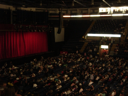 The inside of Nottingham ice arena which can hold millions and billions of peoples, Nottingham (2006)