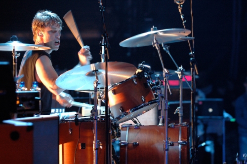 A drummer drumming, Reading (2006)