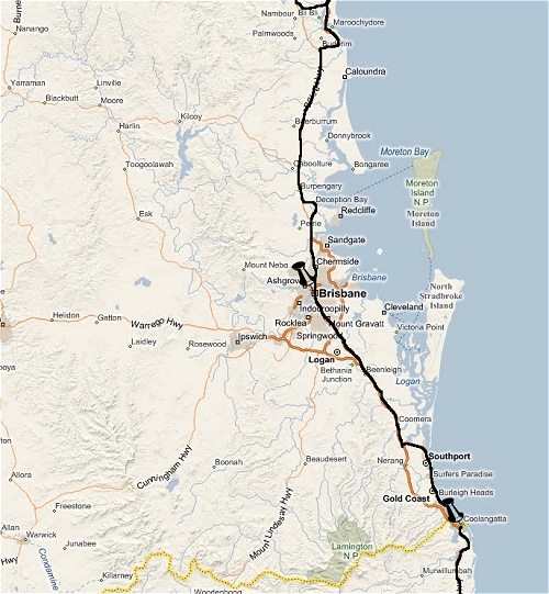 We started our journey in Brisbane and then headed north. Australia (2009)