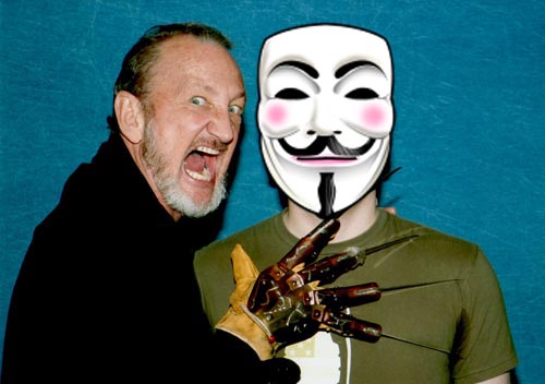 Robert Englund and myself