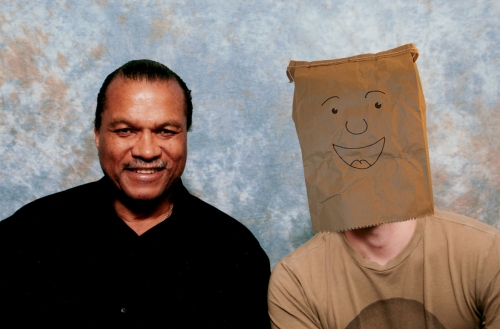 Billy Dee Williams and myself