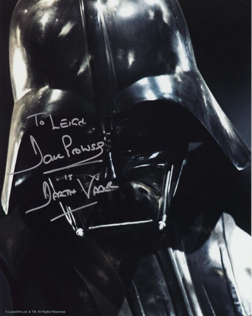 David Prowse's autograph