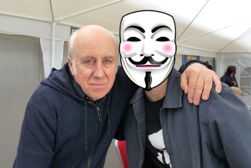 Norman Lovett and myself