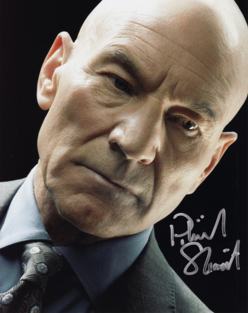 Patrick Stewart's autograph