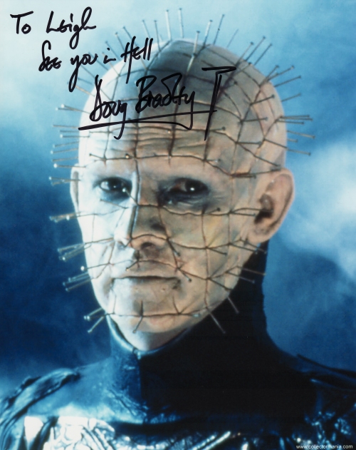 Doug Bradley's autograph