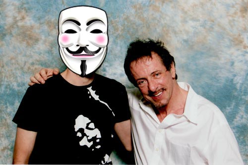 Clive Barker and myself