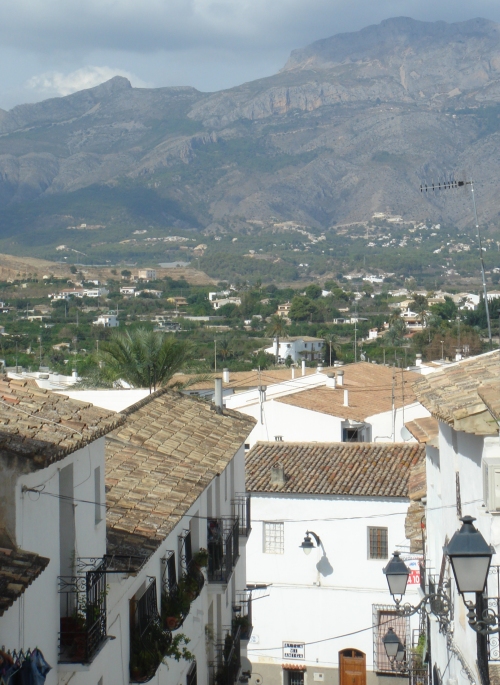 A nice scenic view of Altea, Spain (2006)