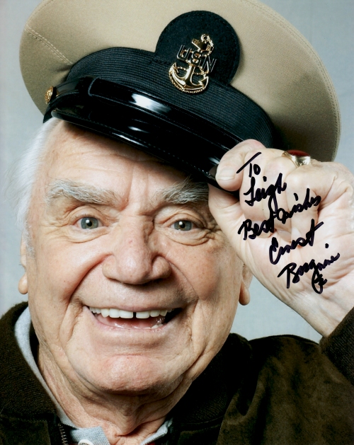 Ernest Borgnine's autograph