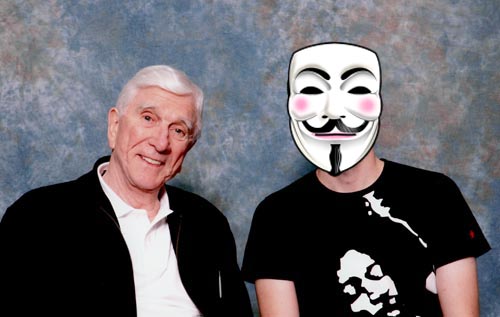 Leslie Nielsen and myself