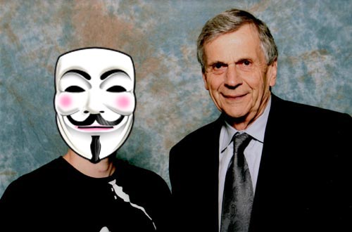 William B. Davis and myself