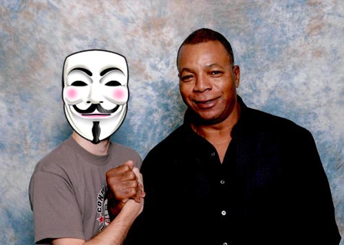 Carl Weathers and myself