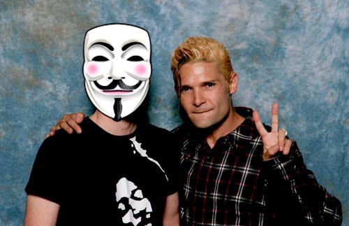 Corey Feldman and myself