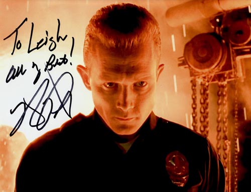 Robert Patrick's autograph