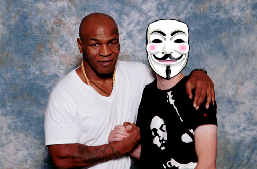 Mike Tyson and myself