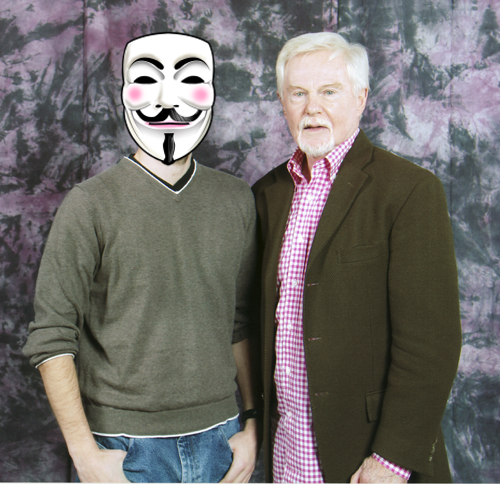 Sir Derek Jacobi and myself