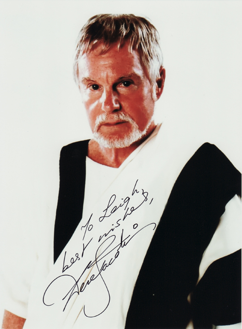 Sir Derek Jacobi's autograph