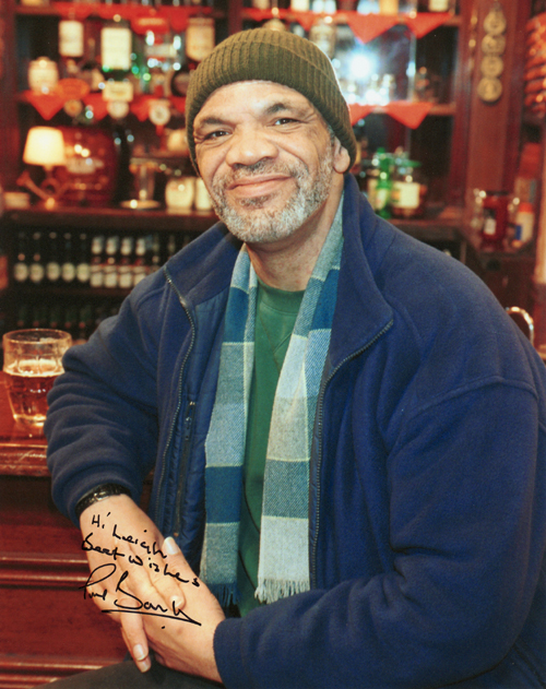 Paul Barber's autograph