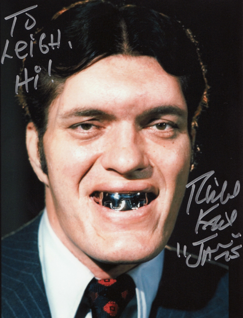 Richard Kiel's autograph