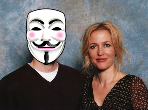 Gillian Anderson and myself