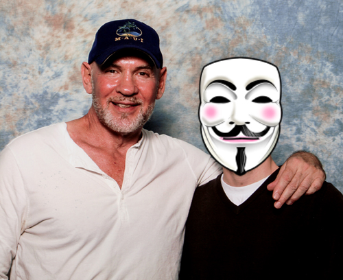 Mitch Pileggi and myself