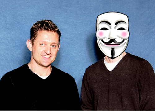 Alex Winter and myself