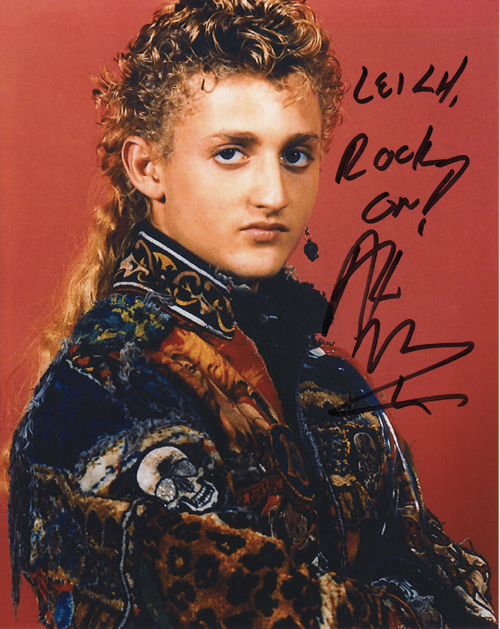 Alex Winter's autograph