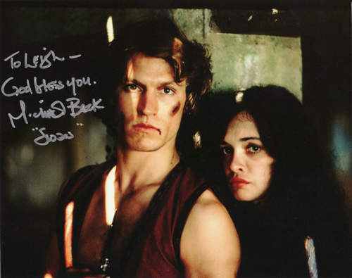 Michael Beck's autograph