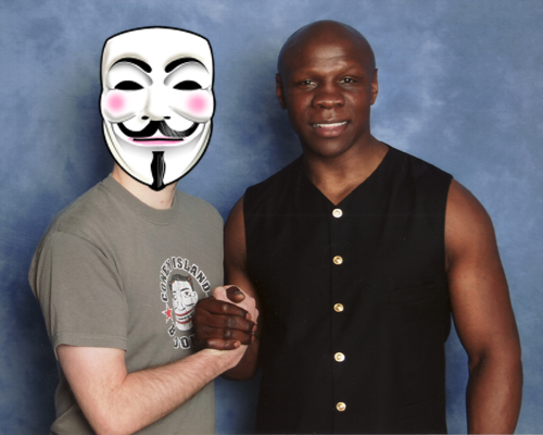 Chris Eubank and myself