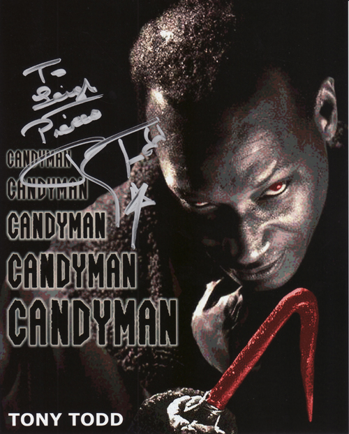 Tony Todd's autograph