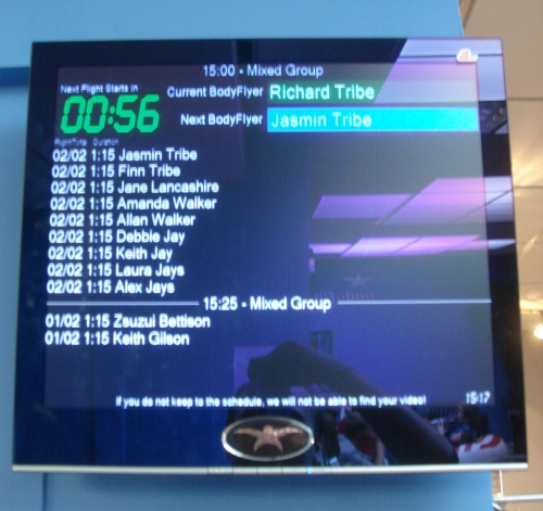 They have a very smooth running system at Bodyflight, it's all managed very well. Bedford (2007)
