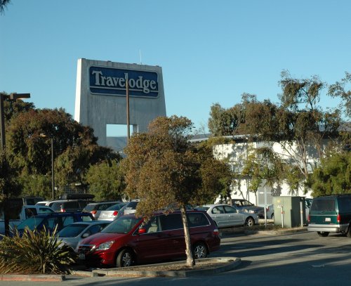 The first hotel we stayed in. It was near the airport so we could pick up the car the next day. San Francisco (2007)