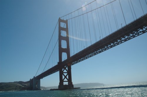 A nice calm boat trip on the bay. San Francisco (2007)