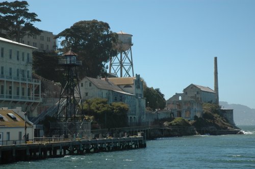 Leaving Alcatraz island. San Francisco (2007)