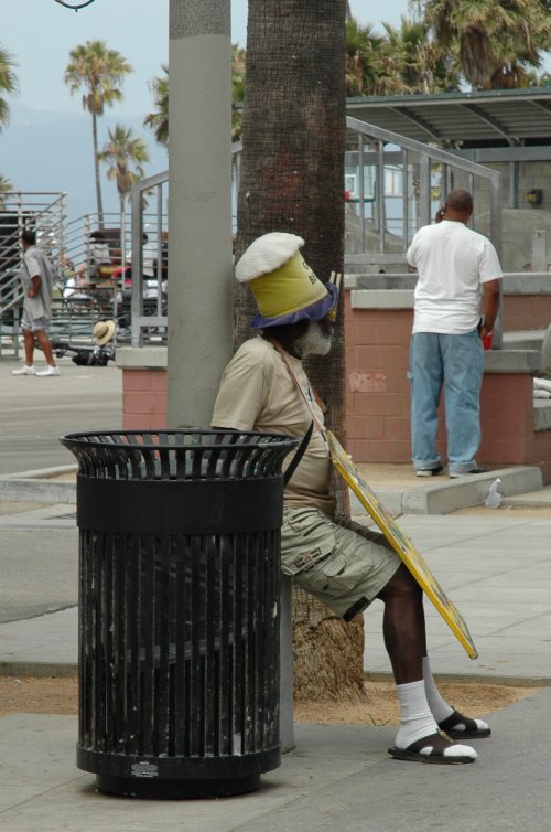 They've got some great looking, charismatic tramps in the U.S. i.e. their signs read 