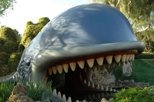 Not sure if this whale is happy or sad. Los Angeles (2007)