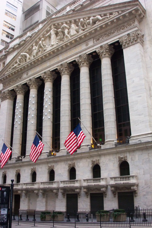 The New York stock exchange, New York (2006)