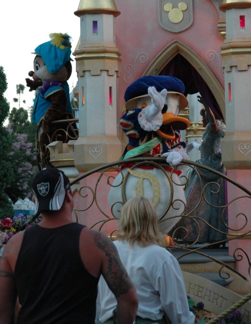 There's Donald Duck… probably my favourite Disney character. Los Angeles (2007)