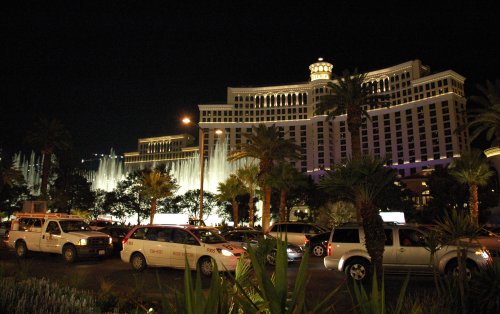 A watershow up goes the water! Las Vegas (2007)