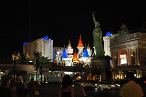 There are more people out during the night than the day… It's a lot cooler. Las Vegas (2007)