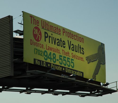 Want to hide something from the wife…? This looks ideal. Las Vegas (2007)