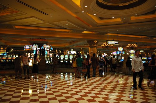 The inside of the one of the casinos they all look the same, can't even remember which one this is. Las Vegas (2007)