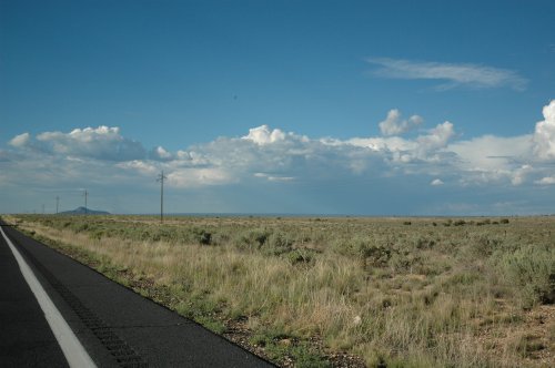 Lots of desert. The roads going through the desert were good though. Arizona (2007)