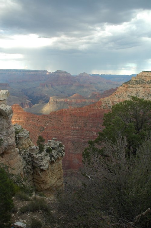 The Grand Canyon goes on for as far as the eye can see, and I can see a long way. Arizona (2007)